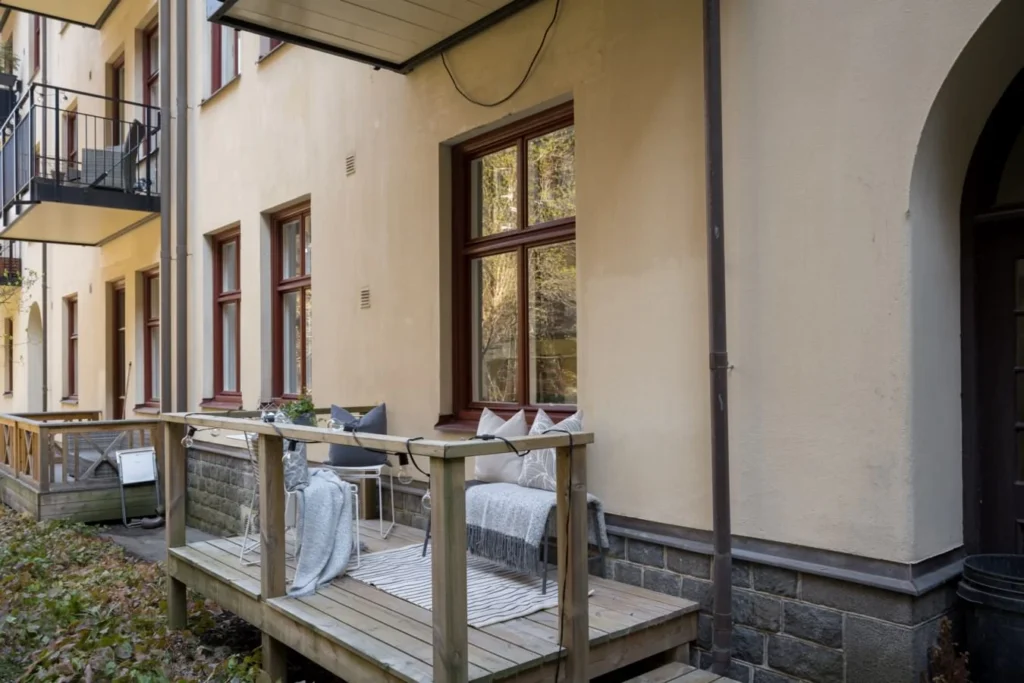 5. Renovering av innergard till fastighet Taby Nasbypark