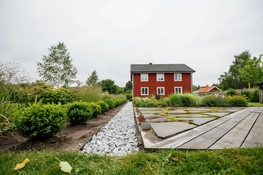 juni r r tt tid f r tomtdr nering ovan mark skapa torrare g ngar och uteytor inf r sommarregnen